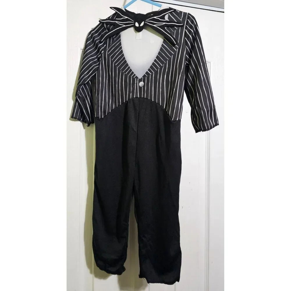 Jack Skellington Toddler Costume Nightmare Before Christmas Suit Halloween 2T